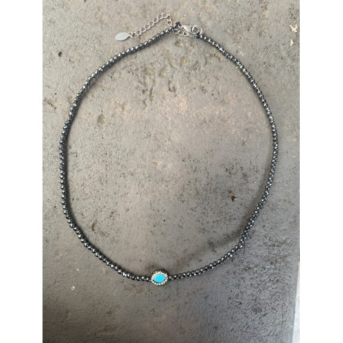 Κολιέ "Turquoise Glamour"