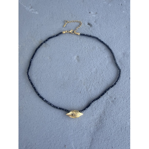 Κολιέ "Midnight Eye  Gold"