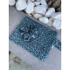 Teal Leopard Clutch Teal Leopard Clutch