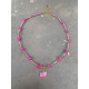 Κολιέ "Pink Aura Bliss" Κολιέ "Pink Aura Bliss"