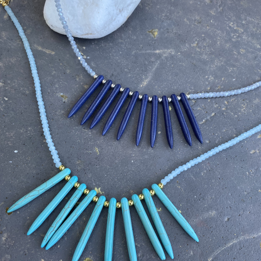 Κολιέ "Celestial Turquoise" Κολιέ "Celestial Turquoise"