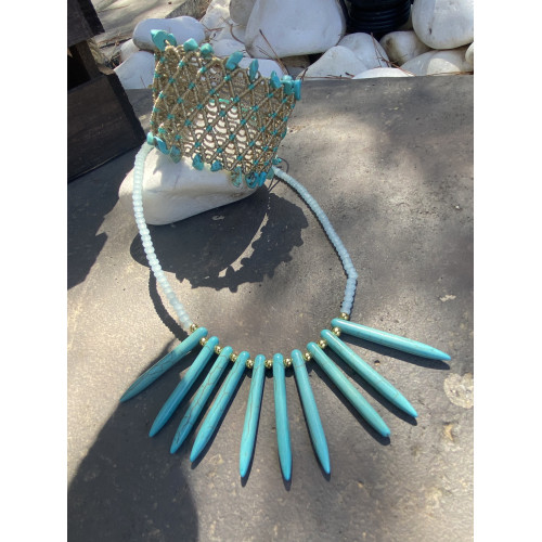 Κολιέ "Celestial Turquoise" 