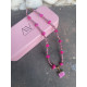 Κολιέ "Pink Aura Bliss" Κολιέ "Pink Aura Bliss"