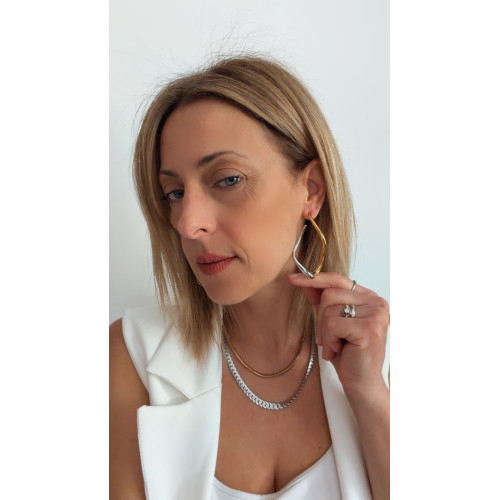 Σκουλαρίκια “Dual Flow” Σκουλαρίκια “Dual Flow”