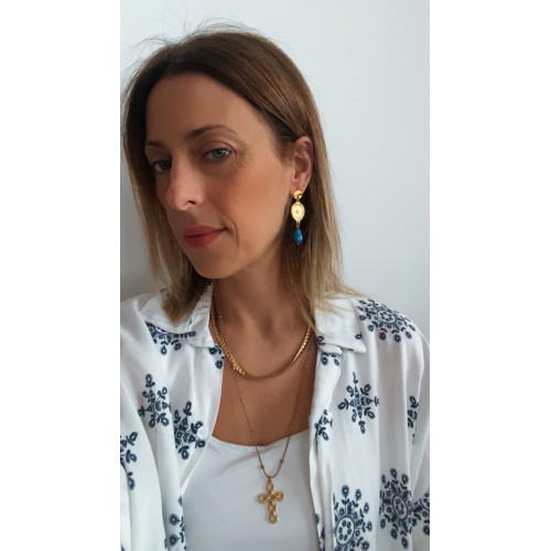 Σκουλαρίκια “Azure Glow”