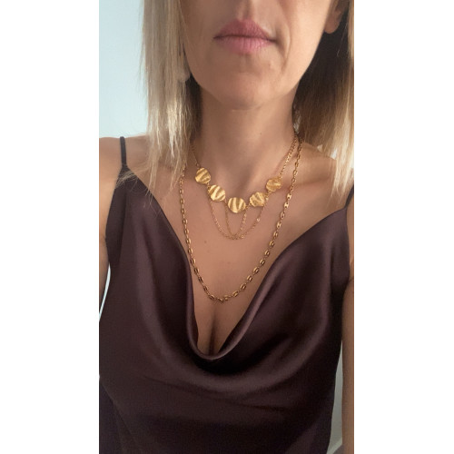 Κολιέ “Golden Rhythm”