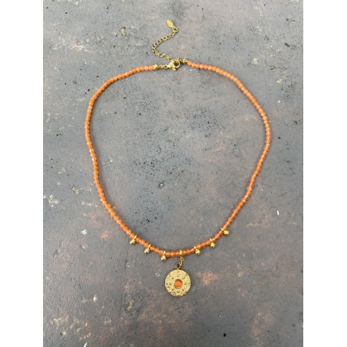 Κολιέ “Sunset Ember”