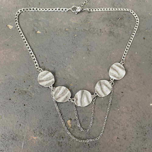 Κολιέ “Silver Rhythm”