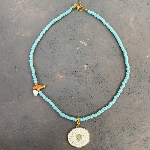 Κολιέ “Aqua Radiance”