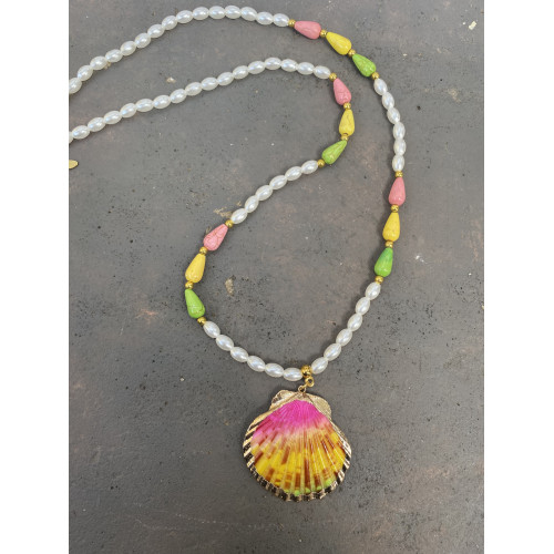 Κολιέ "Tropical Sunset Shell"