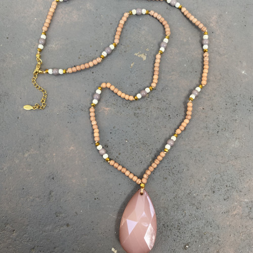 Κολιέ "Coffee Drop " 