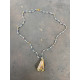 Κολιέ με μαργαριτάρια & χρυσά στοιχεία