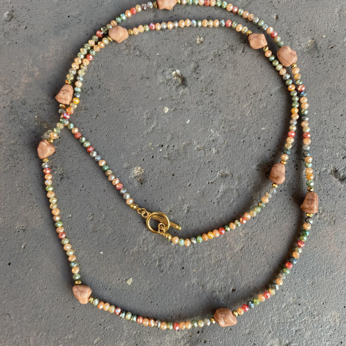 Κολιέ “Mocha Sunset”