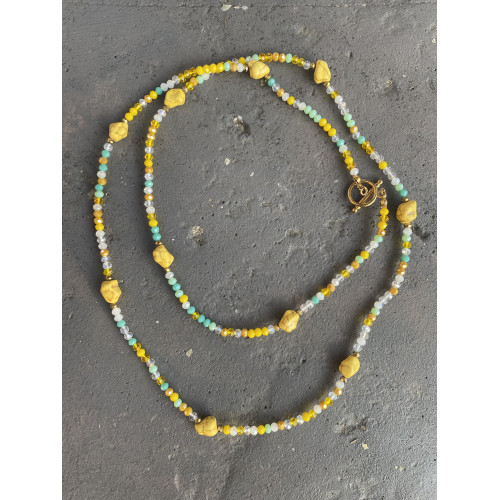 Κολιέ “Sunbeam Layers”