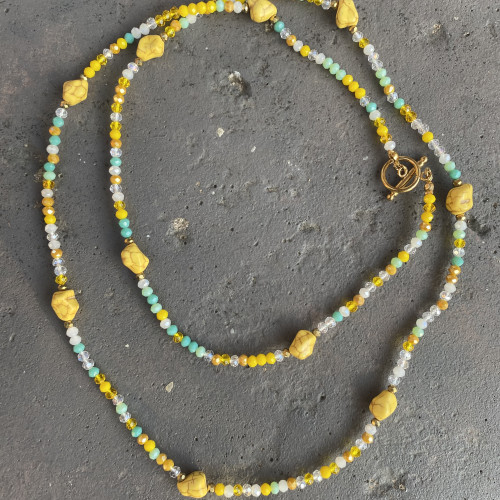 Κολιέ “Sunbeam Layers”