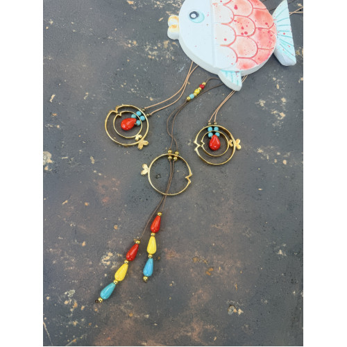 Κολιέ “Color Drop Fish”