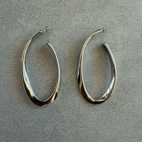 Σκουλαρίκια “Bold Oval”