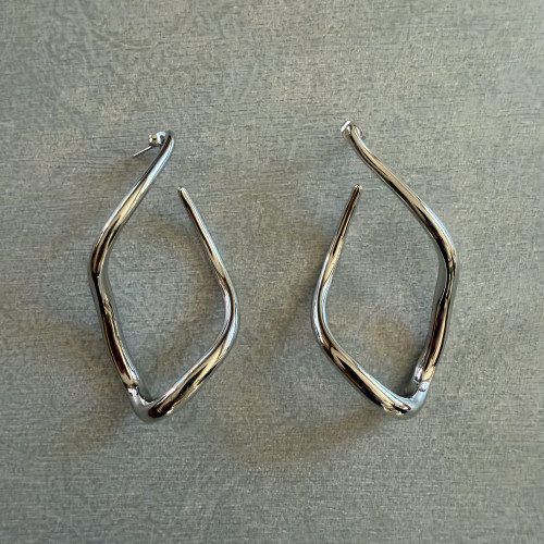 Σκουλαρίκια “Fluid Shape”