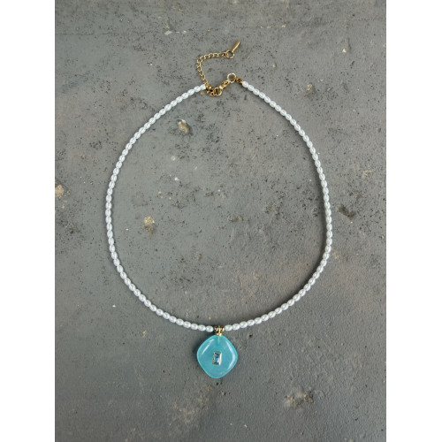 Κολιέ “Aqua Lumière”