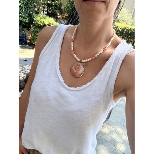 Κολιέ “Coral Shell”