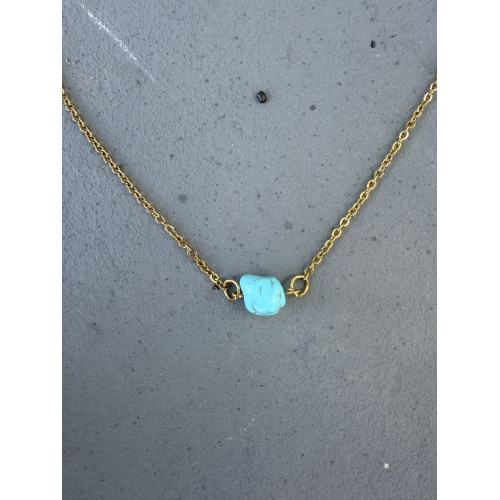 Κολιέ “Golden Aqua”