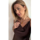 Amelie Necklace κολιέ με αχάτη και γυάλινη καρδιά