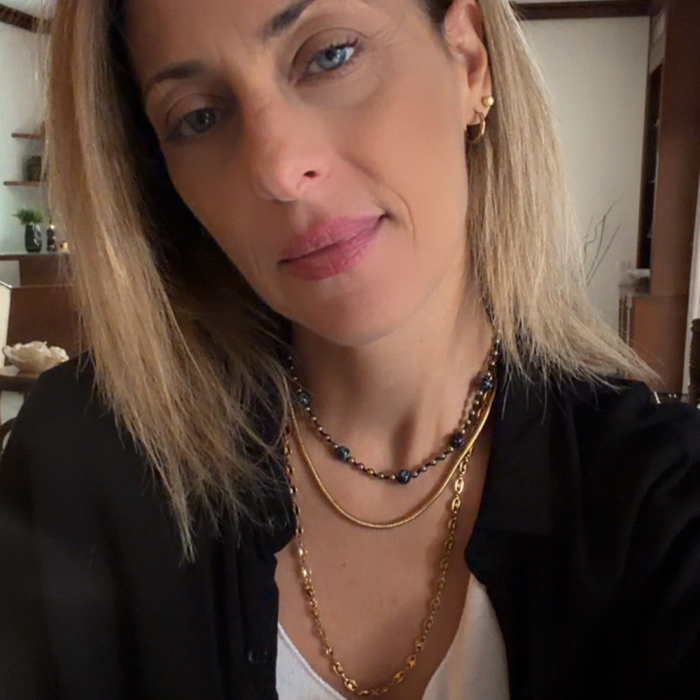Siena Necklace – Κολιέ με αχάτη και αιματίτη Siena Necklace κολιέ με αχάτη και χρυσούς αιματίτες