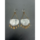 Rhea Earrings – Statement σκουλαρίκια χρυσό και ασημί Rhea Earrings μακριά γεωμετρικά σκουλαρίκια σε χρυσό και ασημί