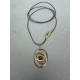 Orlena Necklace – Μακρύ κολιέ με ατσάλινο κρεμαστό Orlena μακρύ γυναικείο κολιέ 80 εκ. με ατσάλινο γεωμετρικό κρεμαστό