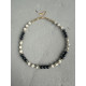 Nessa Necklace – Κολιέ με ίασπι, όνυχα και αιματίτες Nessa Necklace κολιέ με ίασπι μαύρο όνυχα και χρυσό αιματίτη