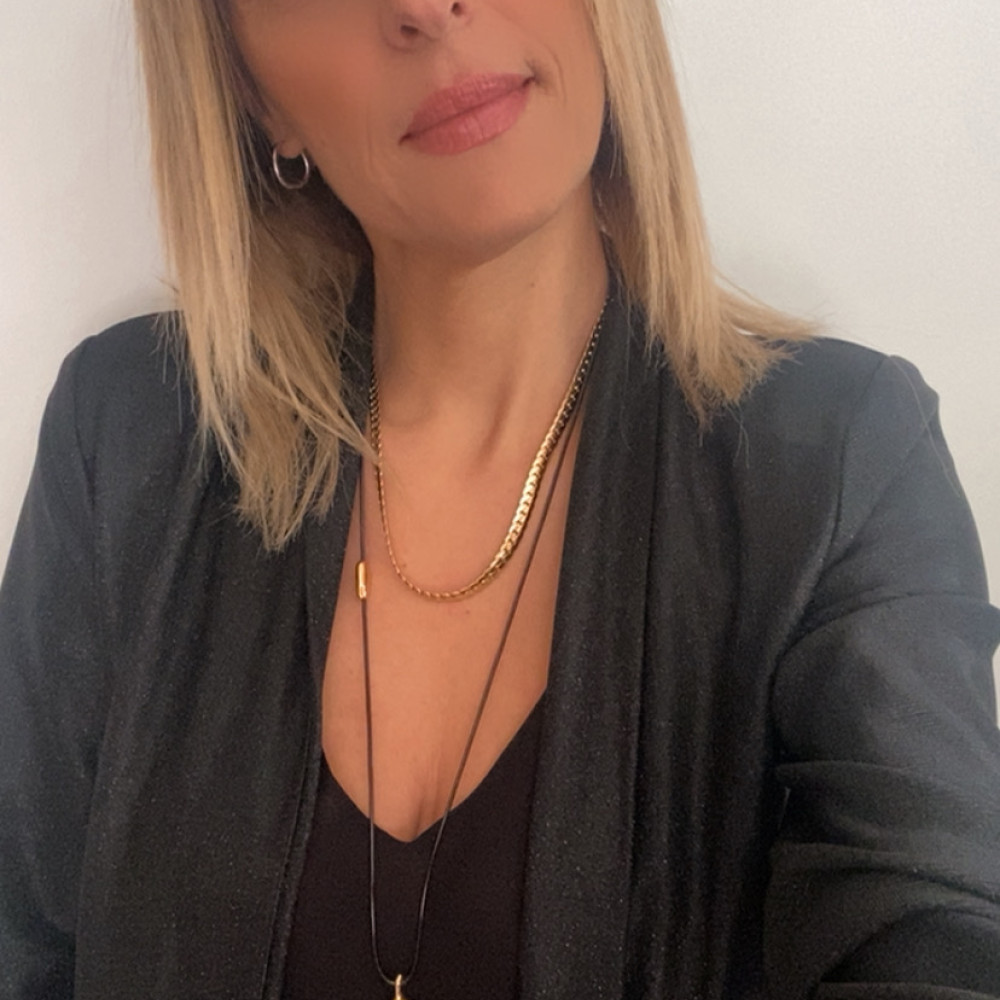 κολιέ lucky garlic με σκόρδο ατσάλινη αλυσίδα