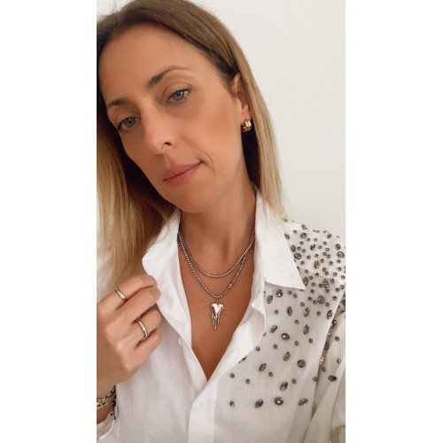 Κολιέ “Liquid Heart”