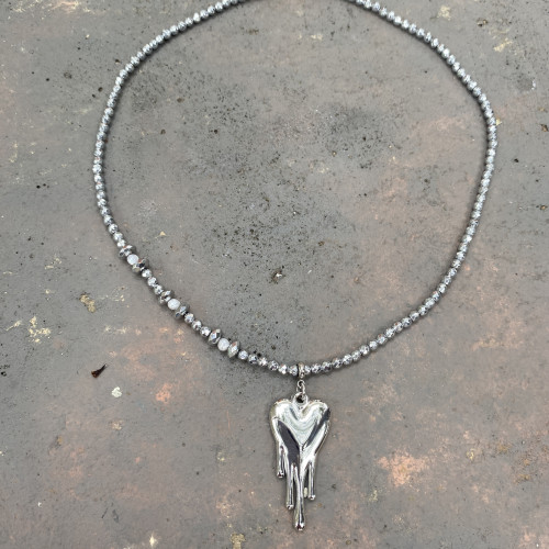 Κολιέ “Liquid Heart”