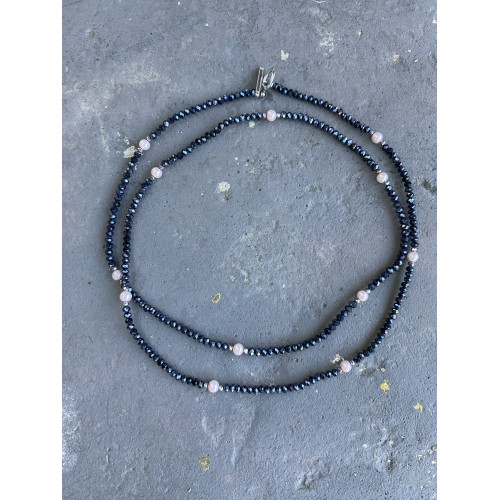 Κολιέ "Midnight Blush"