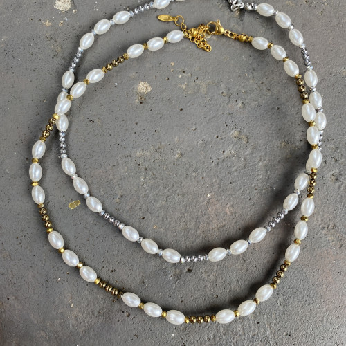 Κολιέ "Pearl Fusion"
