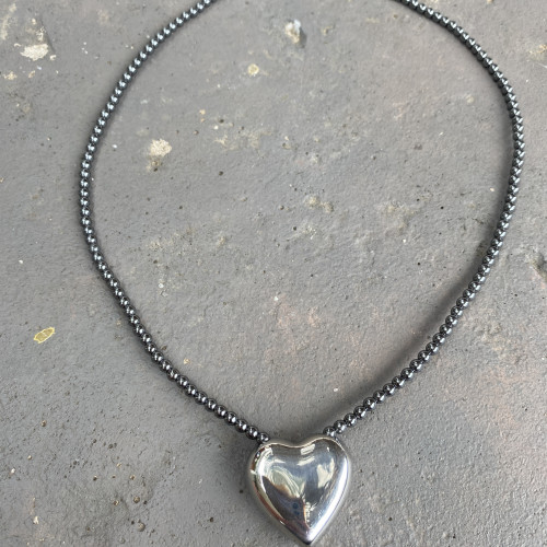 Κολιέ "Steel Heart" 