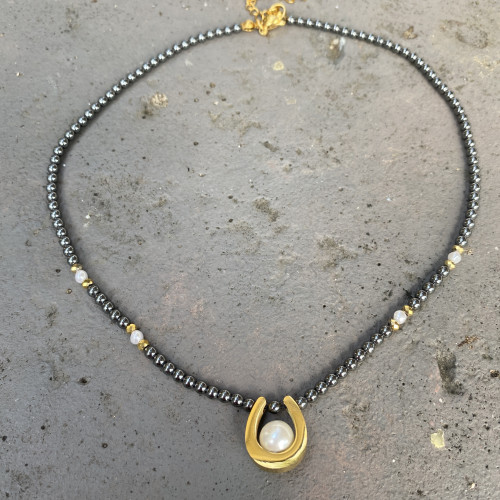 Κολιέ “Golden Moon”