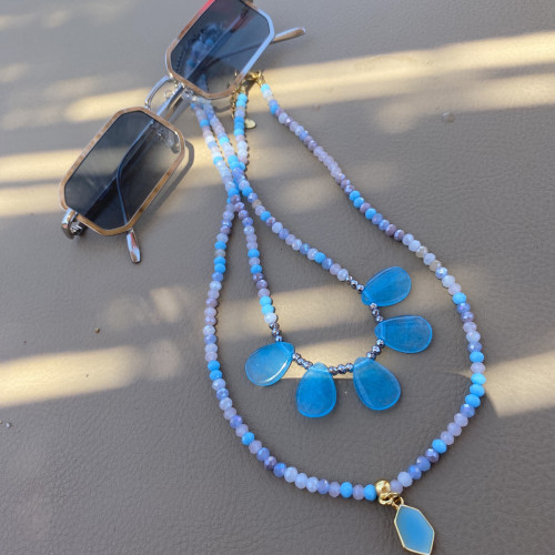 Κολιέ "Azure Cascade"