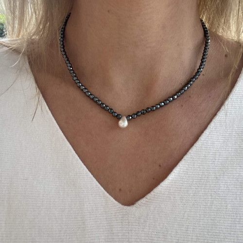 Κολιέ "Silver Drop"