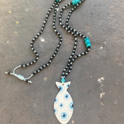 Κολιέ “Evil Eye Fish”