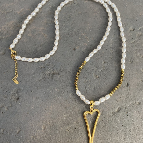Κολιέ "Golden Heart"