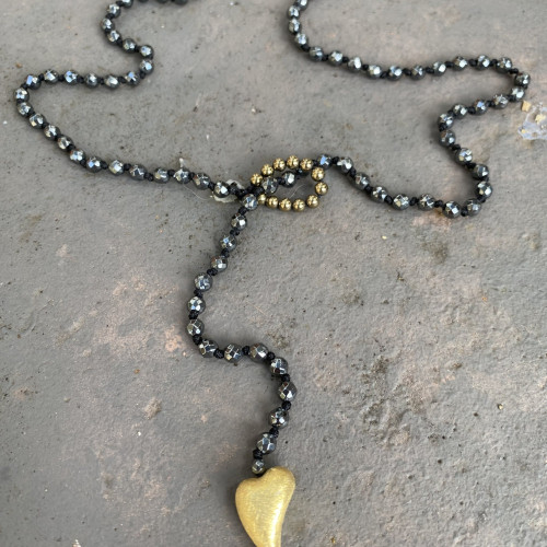 Κολιέ "Golden Love"