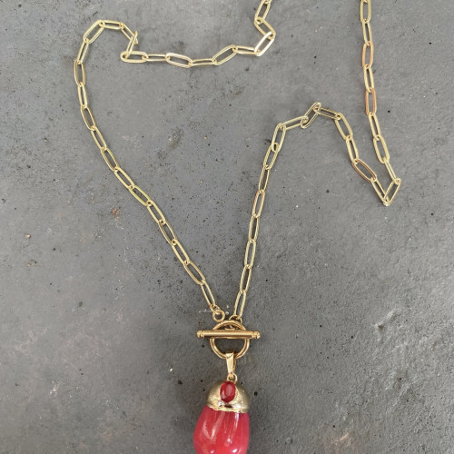Κολιέ "Red Drop"