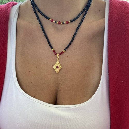 Κολιέ "Red Luxury"
