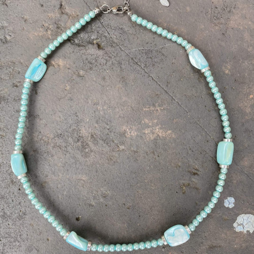 Κολιέ "Seafoam Whisper"