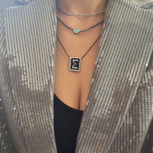 Κολιέ “Silver Fit All”