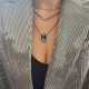 "Silver Fit All"-κολιέ αλυσίδα unisex Αποφύγετε Επαφή Με Νερό, Αρώματα & Κρέμες