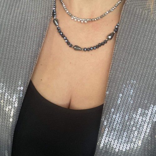 Κολιέ "Silver Sparkle"