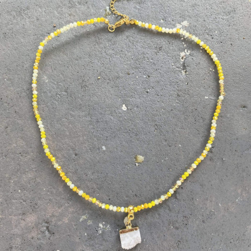 Κολιέ "Sunshine Crystal"