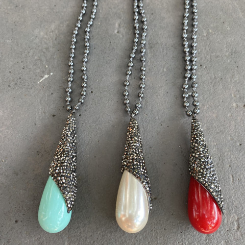 Κολιέ "Teardrops of Elegance"